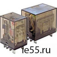 Реле промежуточное REP-203DL 2-конт., 24 VDC, 10 A/250VAC, LED-индикатор
