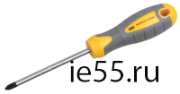 Отвертка крестовая Master Ph2х38мм IEK