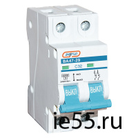 Автоматический выключатель ВА47-29 2P 32А (С) 6кА ЭНЕРГИЯ