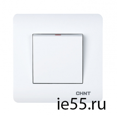 1-клавишный выключатель 10А 250В (CHINT)