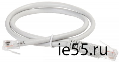 ITK Коммутац. шнур (патч-корд), RJ45-RJ12, 3м, серый