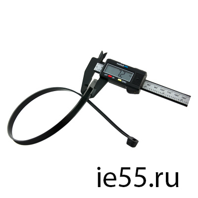 Стяжка пластиковая(хомут нейлоновый) 300х7,2мм черн. 100шт./уп. ЭНЕРГИЯ