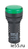 Сигнализатор звуковой ND16-22LC Φ22 мм красный LED АС220В (CHINT)