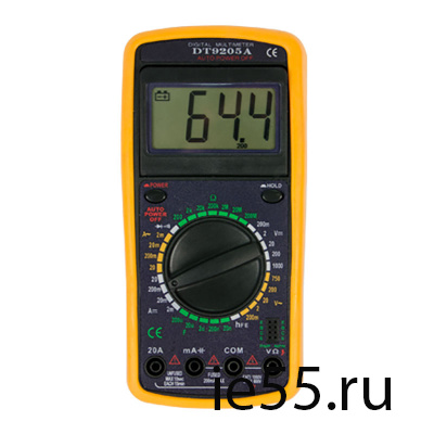 Мультиметр DT 9205A  ЭНЕРГИЯ