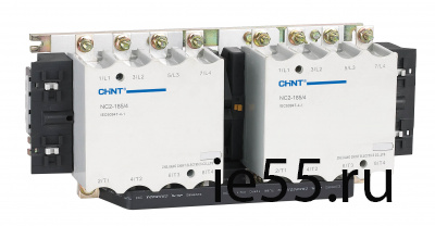 Контактор NC2-225NS реверс 225A 230В/АС3 50Гц (CHINT)