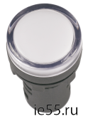Лампа AD16DS(LED)матрица d16мм синий 230В AC ИЭК