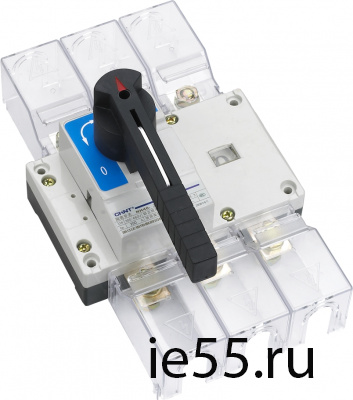Выключатель-разъединитель NH40-400/3 ,3P ,400А, стандартная рукоятка управления (CHINT)