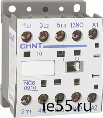 Контактор NC6-0910 9А 230В 50Гц 1НО (CHINT)