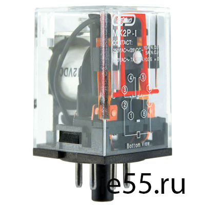 Реле промежуточное 3SJ5 2P-1 (MK2P-I)   DC  12 V Э